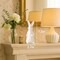 Spring Easter Bunny Figurine Decoration - White Ceramic Rabbit Statue, 7.2 Inches Height, One Pcs Easter Bunny Figurines for Table Centerpiece, Mantel, Shelf, Home Decor
